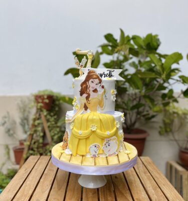 TORTA LA BELLA Y LA BESTIA