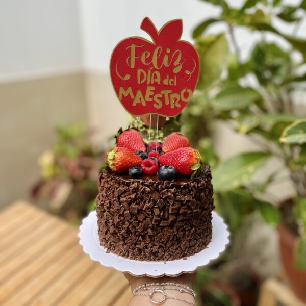 Un dulce “gracias” en forma de chocolate